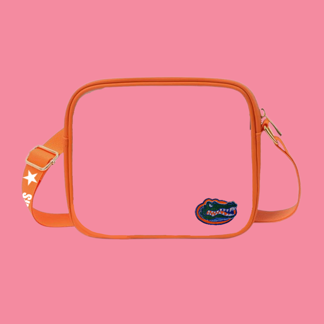 UF Gators Clear Crossbody Bag
